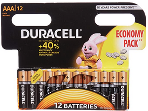 Duracell AAA Battery (Pack of 12)